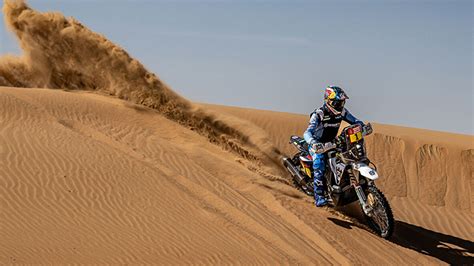 Strong Ride For Luciano Benavides On First Half Of Dakar Rally Chrono