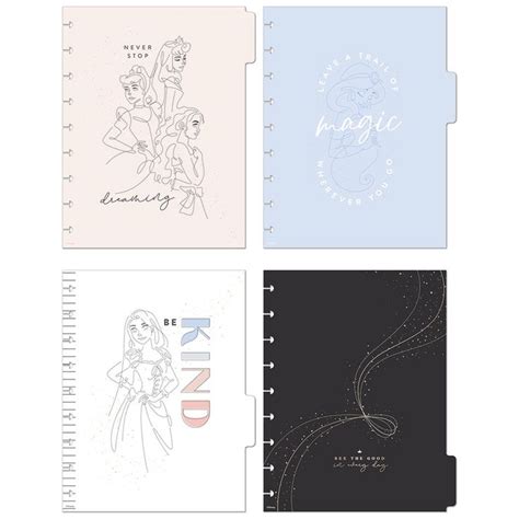 The Happy Planner Disney Princess Elegance Classic Wellness Guided