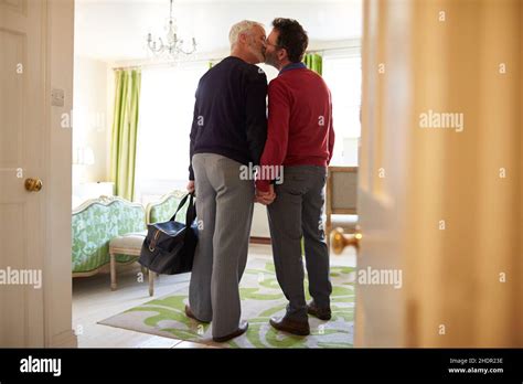 Man Loving Hotel Room Homosexual Guy Men Romance Hotel Rooms Gay Homosexuals Lgbt