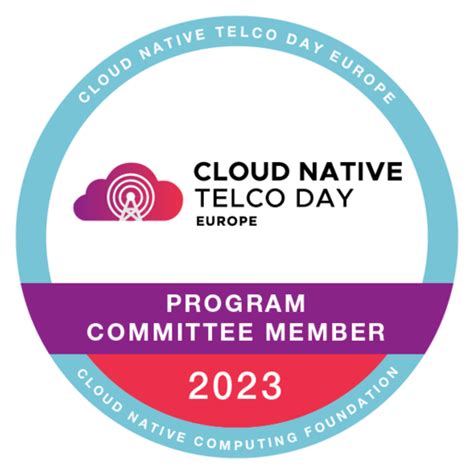 Cloud Native Telco Day 2023 Program Committee Member Badge Credly