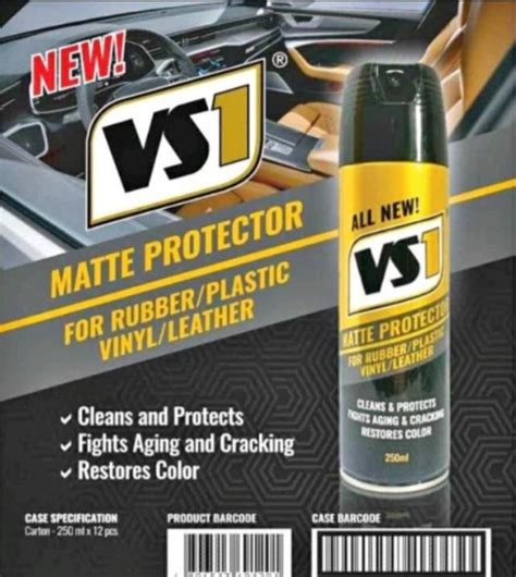 Vs Protector Ml Cleansing Conditioners To Protect Rubber Plastic