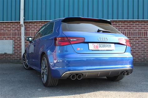 Audi S3 2 0t 8v 3 Door And Sportback Non Valved Resonated Cat Back System