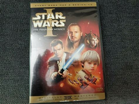 Star Wars Prequel Trilogy DVD 6-Disc Lot includes 3 movies | Etsy