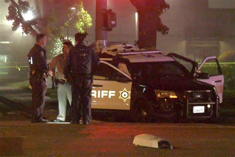 Riverside County Sheriffs Deputy Hospitalized After Crash Los