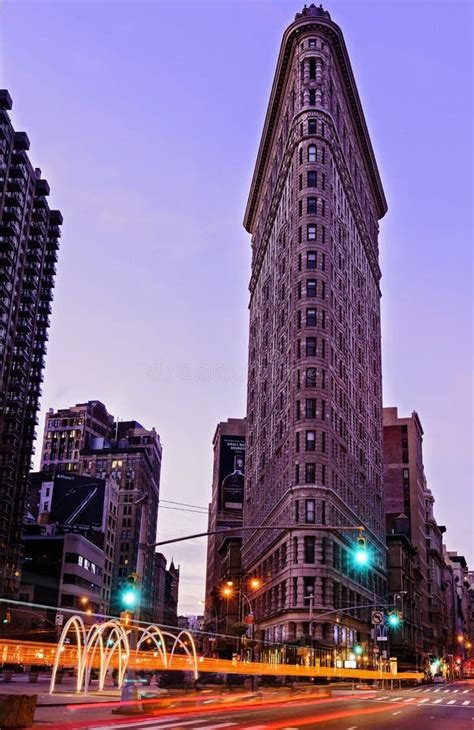 Flat Iron Building Editorial Image Image Of Street Building 93658375