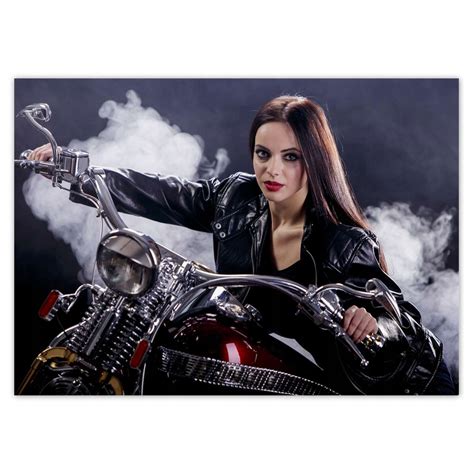 Plakat Naklejka 70x50 Motocykl Motory Motocykle porównaj ceny