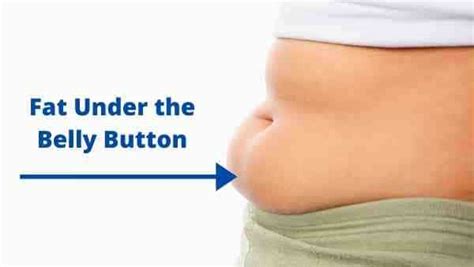 Fat Under The Belly Button How To Get Rid Of This Problem