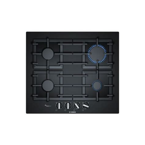 Bosch Serie 6 Integrated Gas Hob Glass 60cm - Black (PPP6A6B90)