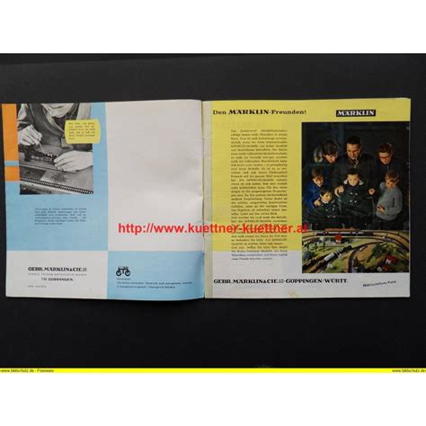 Märklin Verkaufskatalog 1962 1963