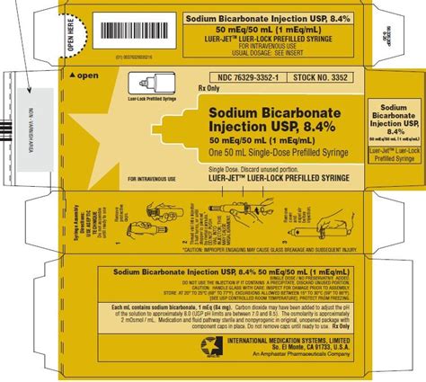 Sodium Bicarbonate - FDA prescribing information, side effects and uses