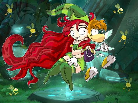 Betilla And Rayman Wallpaper By Pridark On Deviantart