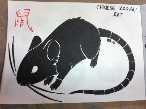 29 Chinese Zodiac Rat Tattoo ideas | chinese zodiac rat, rat tattoo ...