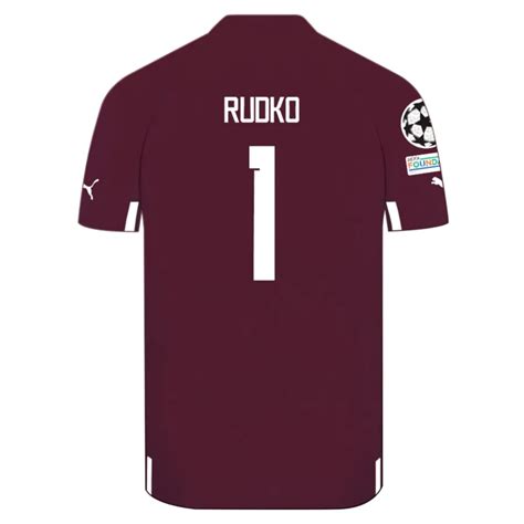 2023 24 FC Shakhtar UEFA Champions League Match Jersey RUDKO Number 1