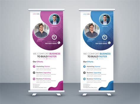 Business Corporate Roll Up Banner Banner And Backdrop Design Upwork