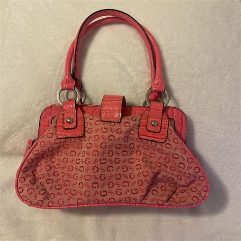 Guess Womens Pink Bag Depop