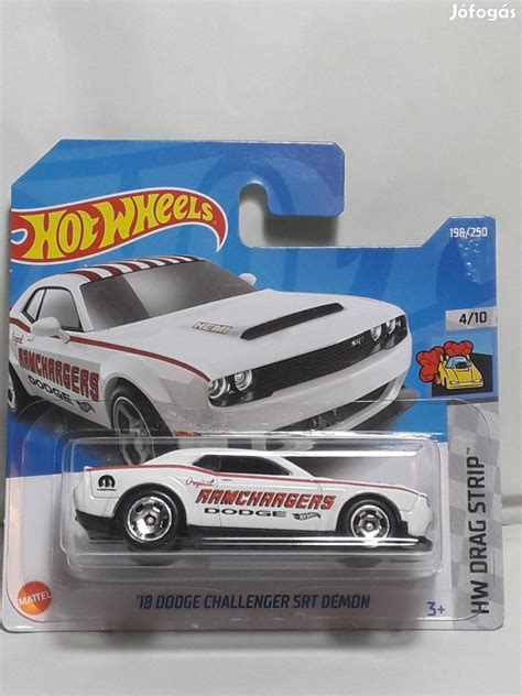 Hot Wheels Dodge Challenger SRT Demon XII kerület Kisautók Jófogás
