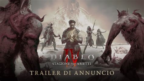 Diablo IV Stagione Degli Abietti Trailer Di Annuncio YouTube