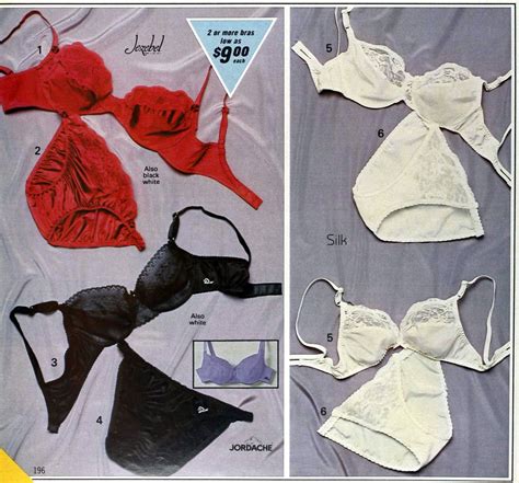 Underneath It All 80s Lingerie Women S Underwear Styles Went Through