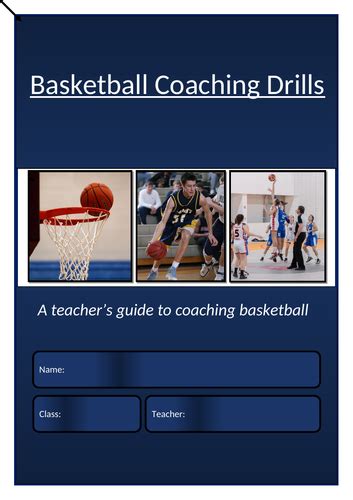 Basketball Coaching Drills Booklet | Teaching Resources