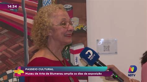 Passeio cultural Museu de Arte em Blumenau amplia os dias de visitação