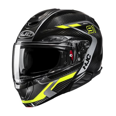 Casco Hjc Rpha 91 Carbon Lagos Giallo MotoStorm It