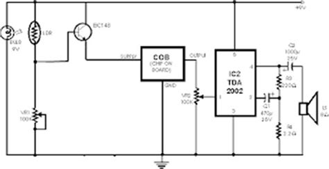 Smoke Detector Circuit Diagram