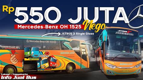 Dijual Cepat Mercedes Benz OH 1525 Body Jetbus 3 Voyager Single