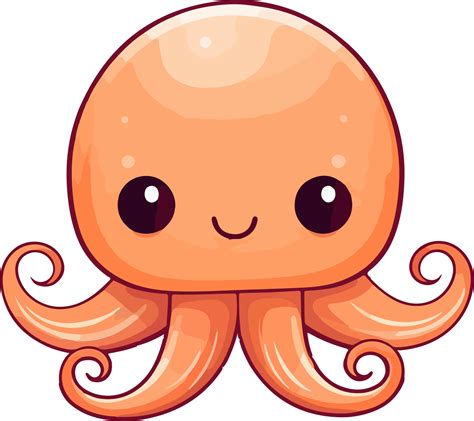 Cute octopus clipart design illustration 46339757 PNG