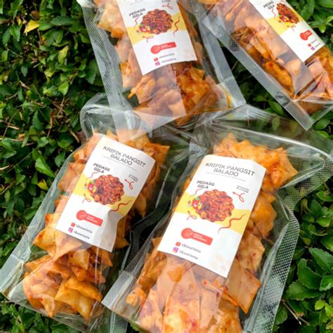 Produk Kripik Pangsit Balado Shopee Indonesia