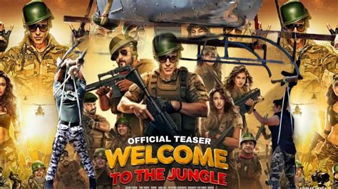 Welcome To The Jungle Teaser Trailer Shooting Akshay K Tiger S