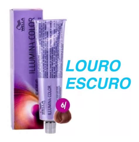 Coloração Wella Illumina Color 6 Louro Escuro 60ml Parcelamento