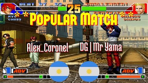 FT10 Kof98 Alex Coronel AR Vs DG Mr Yama AR King Of Fighters