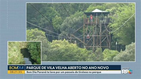 Parque Vila Velha Bateu Recorde De Visitantes Em 2023 Segundo Governo