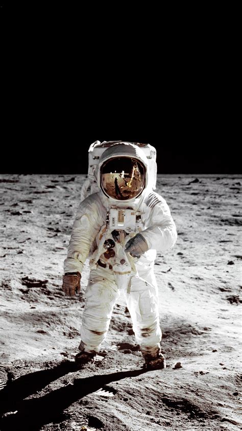 Buzz Aldrin on the Moon