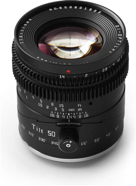 Tt Artisan Cameralens Tilt Mm F Voor Nikon Z Vatting Zwart Bol