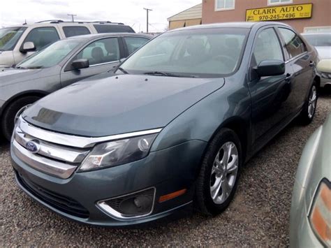 Used 2012 Ford Fusion 4dr Sdn Se Fwd For Sale In Grand Junction Co