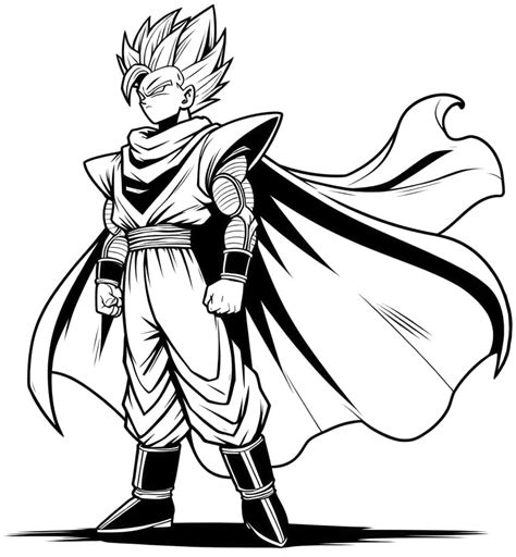 Dragon Ball Z Coloring Pages Coloring Sheets For Enthusiasts