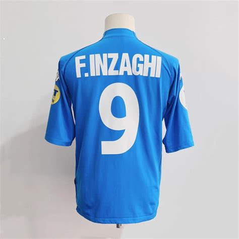 Vintage Filippo Inzaghi Jersey Italy Home Etsy