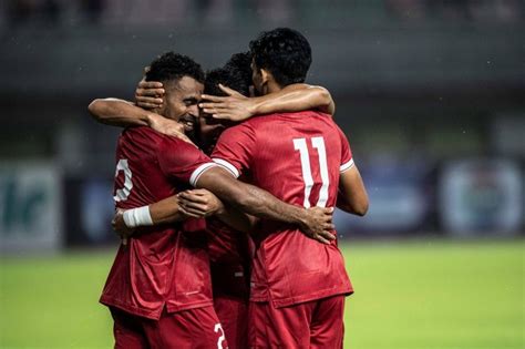 Foto Timnas Indonesia Tekuk Burundi Pada Laga Fifa Matchday