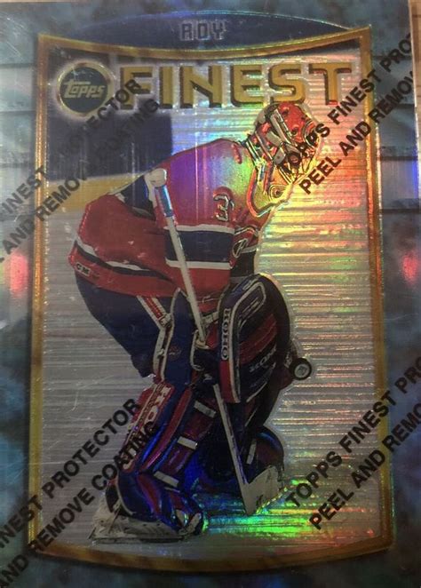 Patrick Roy Topps Finest Refractor Price Guide Sports Card