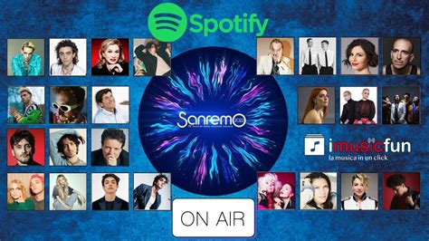 Sanremo 2022 la classifica delle canzoni più ascoltate su Spotify