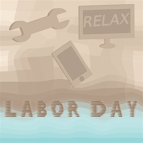 Download Labor Day, Beach, Water. Royalty-Free Vector Graphic - Pixabay