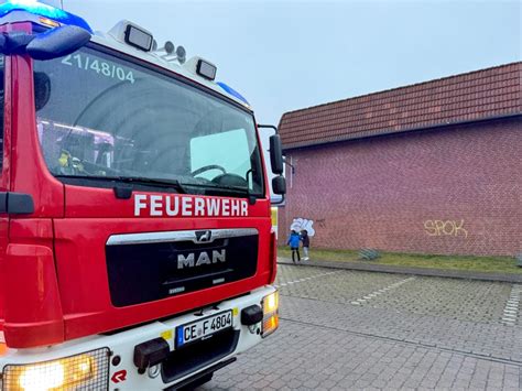 Rauchentwicklung In Eicklinger Sporthalle Ruft Feuerwehr Auf Den Plan