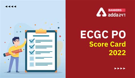 Ecgc Po Score Card Marks Scorecard