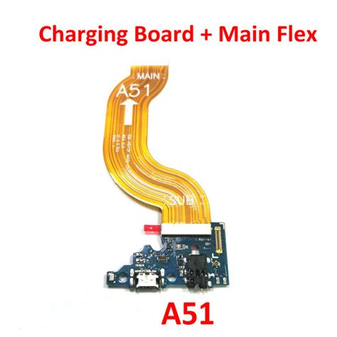 For Samsung A51 A515 A515F USB Charging Dock Port Board Connector Main