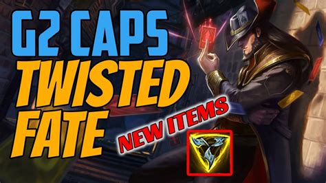 G Caps Plays Twisted Fate Mid Vs Seraphine Midlane Challenger