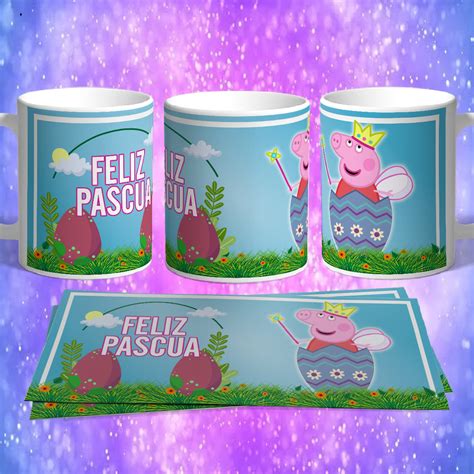 Plantillas Para Sublimar Tazas Pascua De Resurrecci N Dibujos Animados