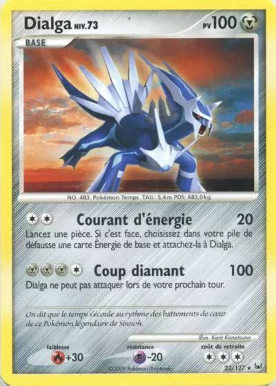 PL 023 127 Dialga PkmCards Fr