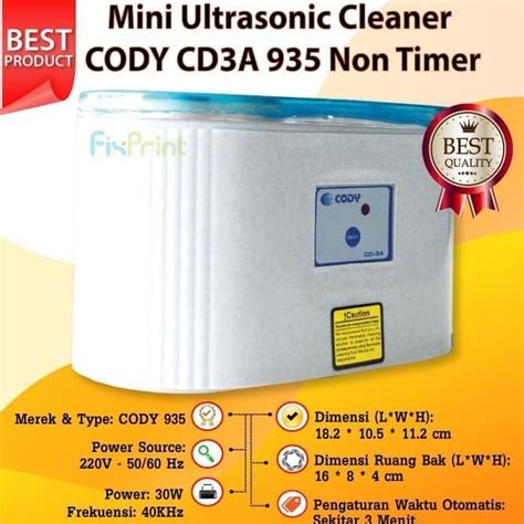 Jual Mini Ultrasonic Cleaner DADI DA-968 + Timer Murah | Shopee Indonesia