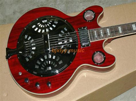 New Dobro Resonator Red Electric Guitar Hot Quality From Bjxlyymusic 27739 Dhgatecom